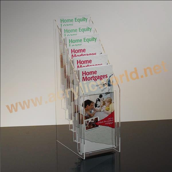 acrylic ad brochure display rack